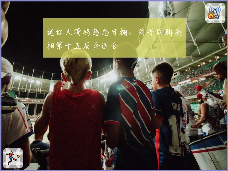 迷你大湾鸡憨态可掬，同手同脚亮相第十五届全运会